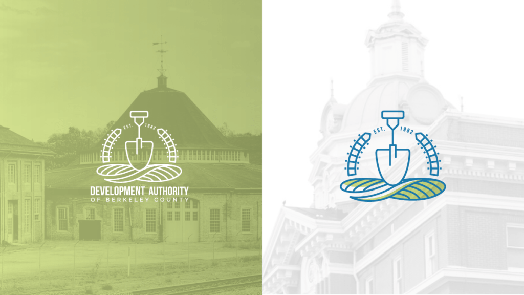 Development Authority of Berkeley County logo variations