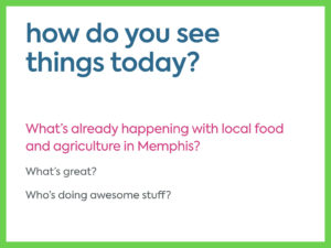 What's great in the Memphis local food area