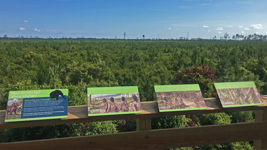 Gulf Oak Ridge Trail Signs