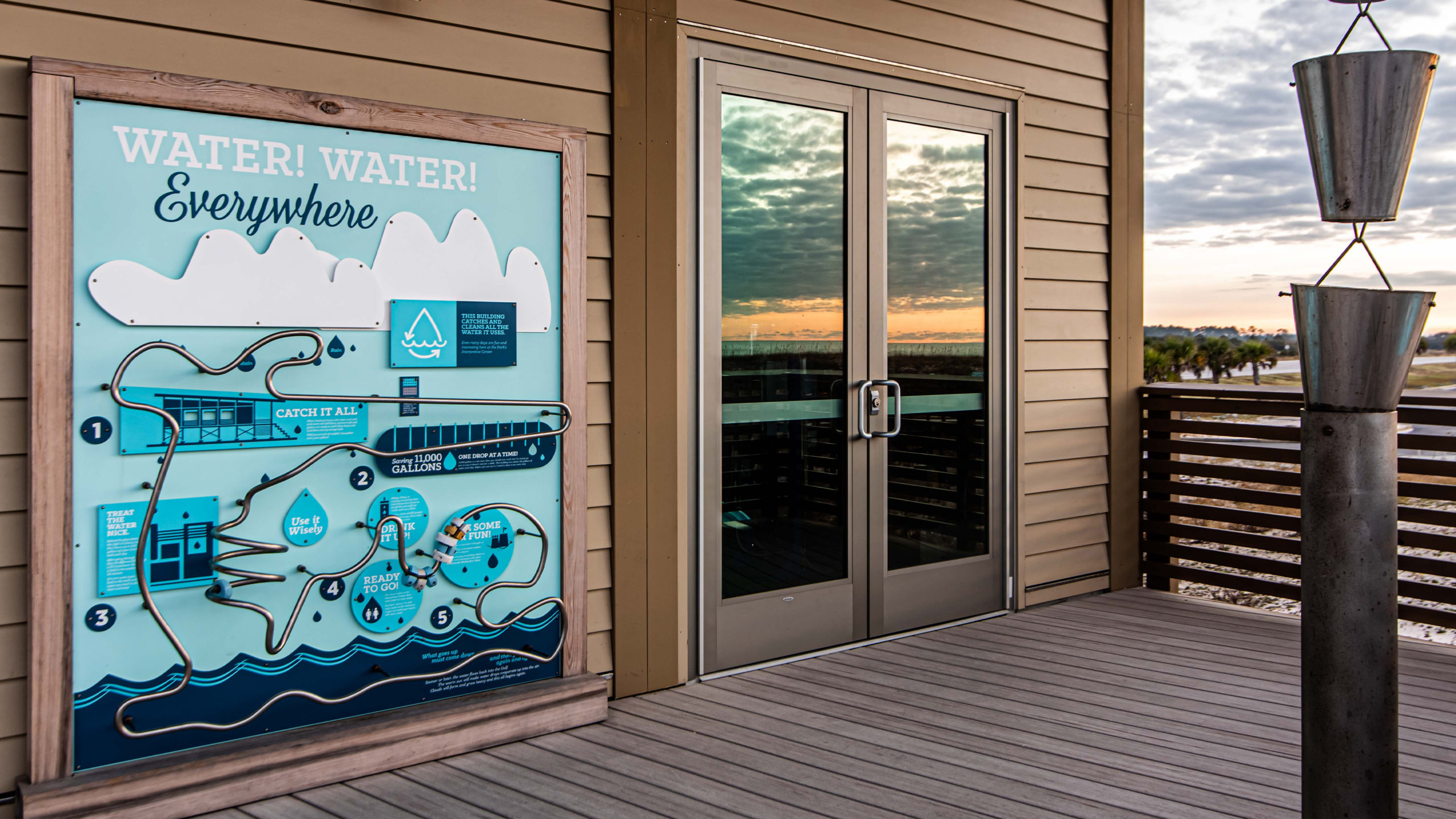 Alabama Gulf State Park Interpretive Center Water cycle ring game