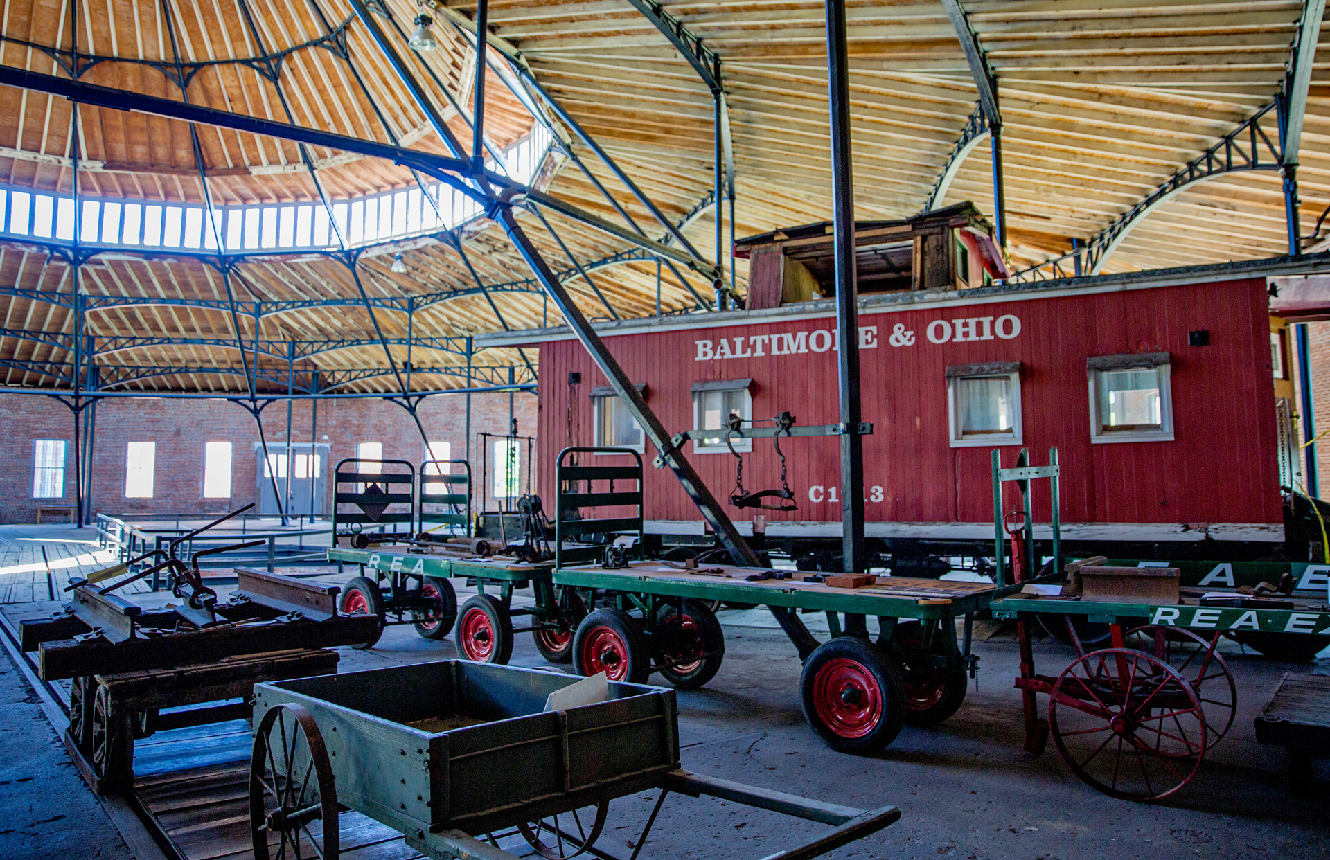 Martinsburg B&O Railroad Roundhouse