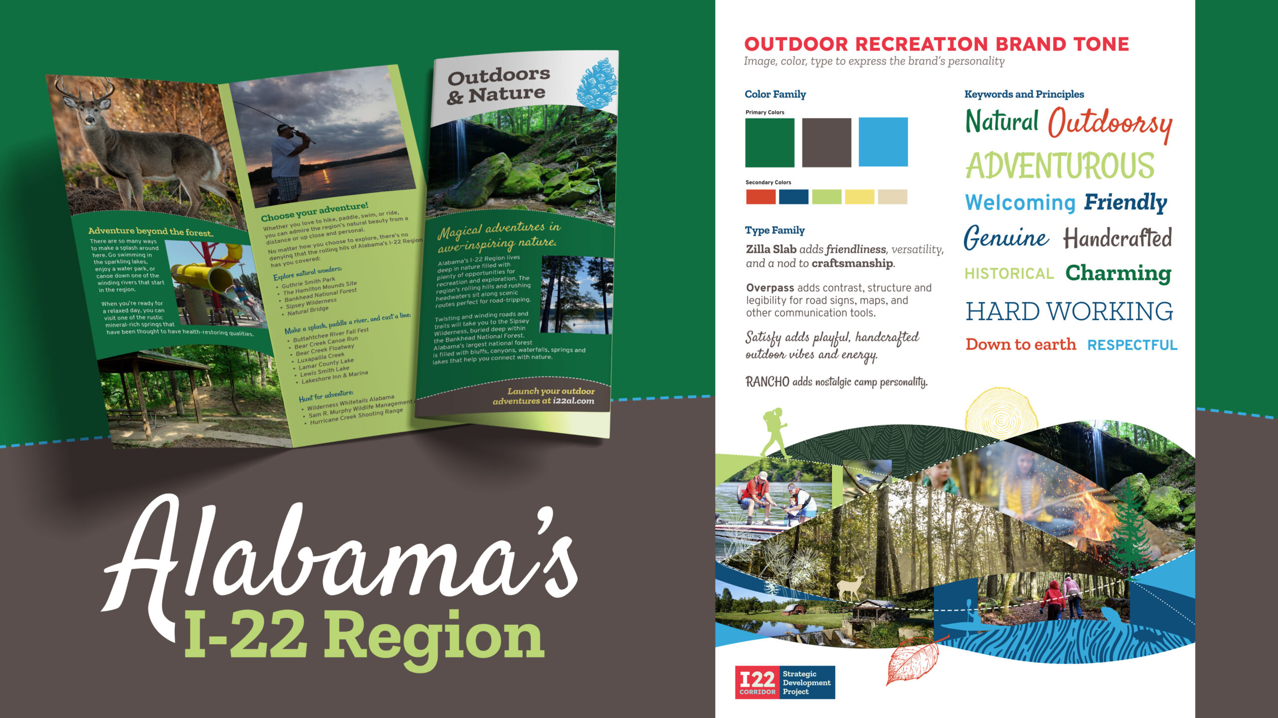 Alabama's I-22 Region Foundational Brand Tools