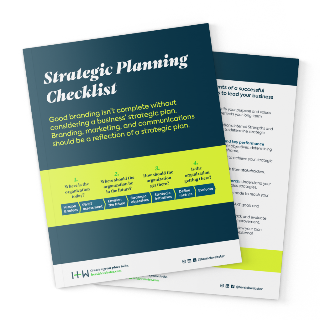 Strategic Plan Checklist example